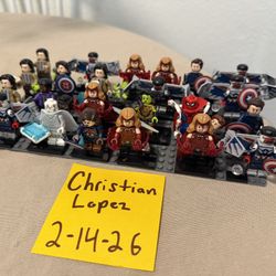 Lego Marvel Mini Figures