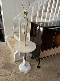 Mid Century Modern Floor Table Lamp