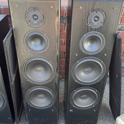 Mts Dual 8” Sub Speakers