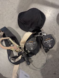 Worksite Safety Harness M-L With Rope Set