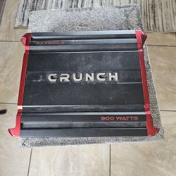Amp  With Glass Speaker Box
