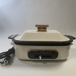BSTY 6-in-1 Electric Griddle Skillet Fry Pan Stove Grill 