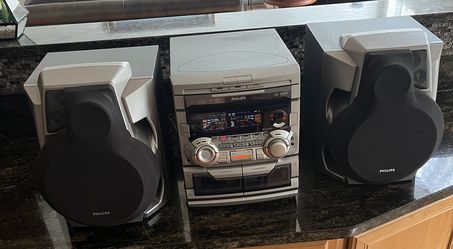 Vintage Rare Philips Stereo System