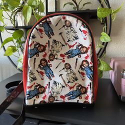 Bride Of Chucky Mini backpack Purse 