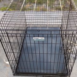 Large Double Door Dog Crate 42 In Long 30 High And For 28 Wide
