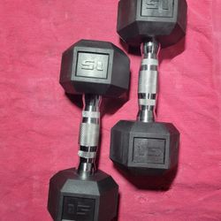 SET OF 15LB RUBBER COATED HEXHEAD DUMBBELLS TOTAL 30LBs 
11525 S HALSTED DUNKIN DONUTS/7111.S WESTERN WALGREENS 
35$  CASH ONLY AS IS 