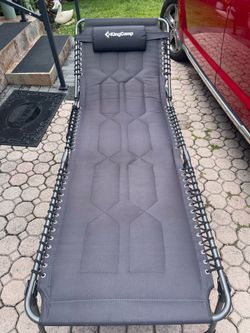 KingCamp Lounge Chair Outdoor Good Condition $70 Firm on Price
