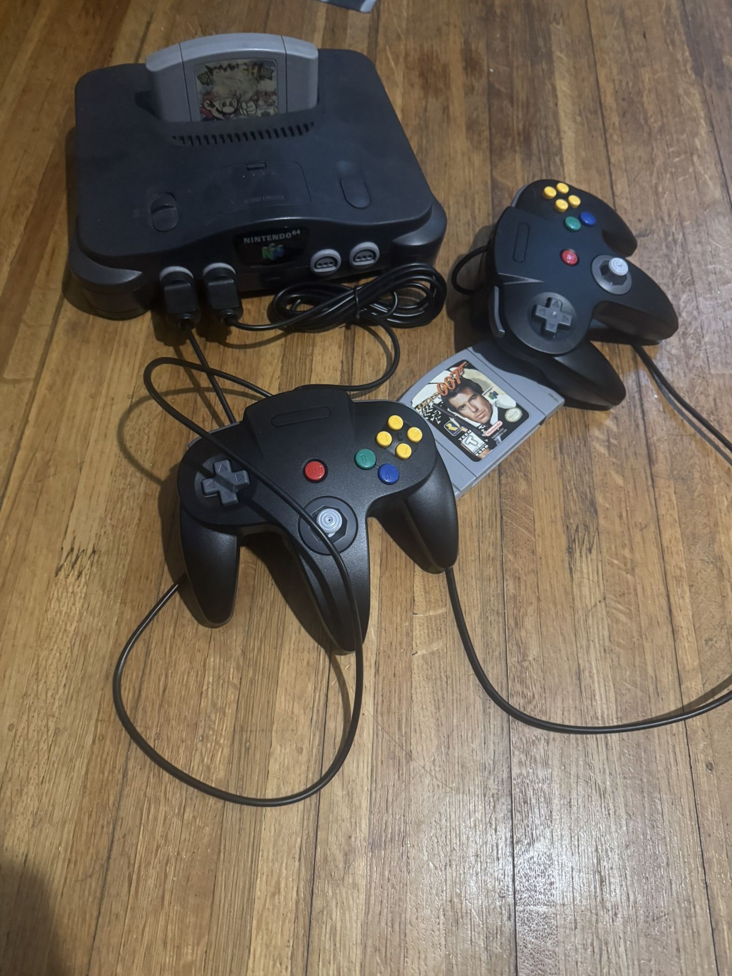 N64 With Games And Controllers
