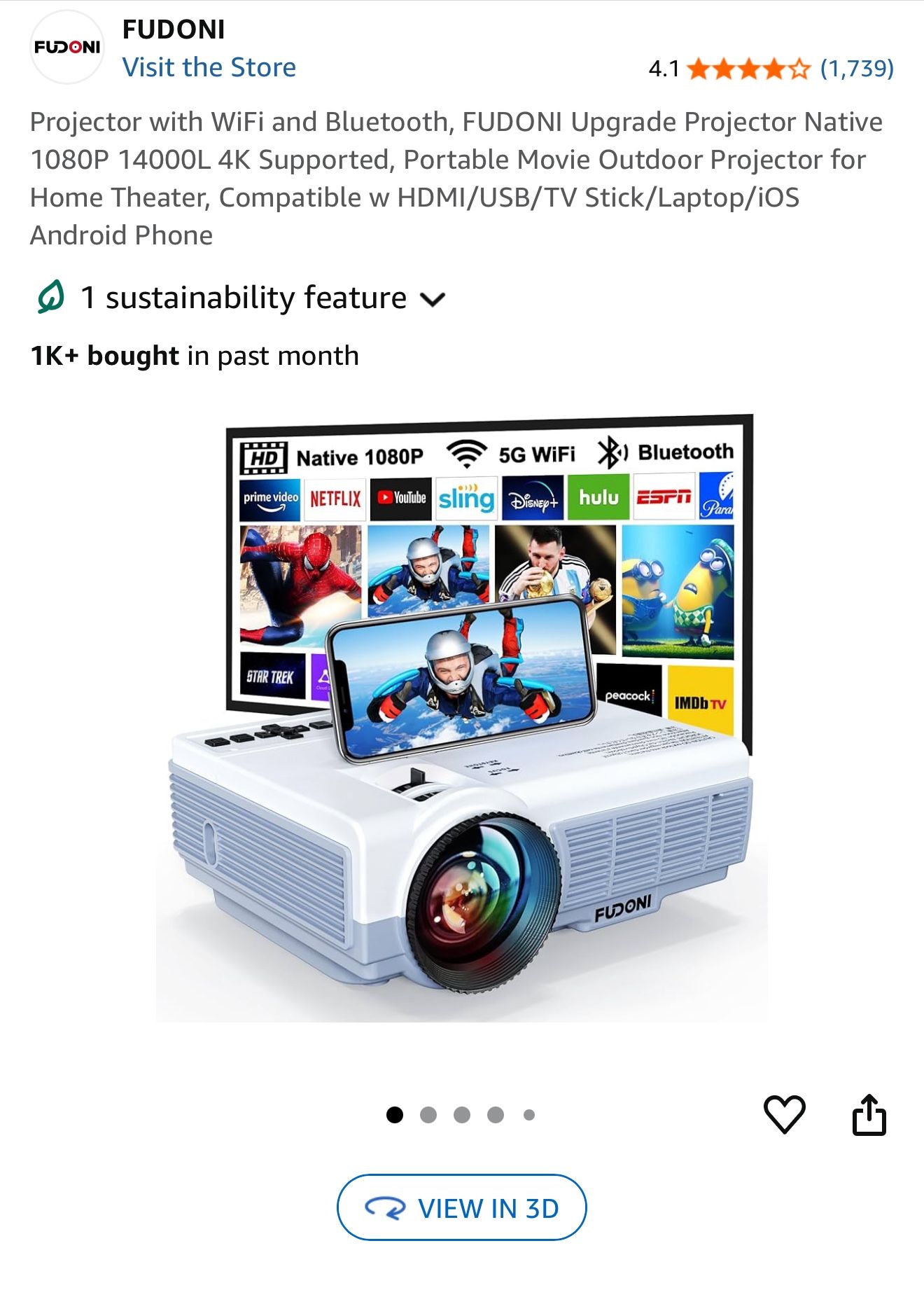 Outdoor Projector 
