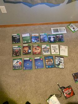 Xbox one and Xbox 360 games