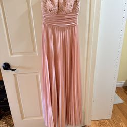 Pick Strapless Evening Dress 