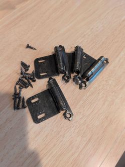 Cabinet Hinges with Screws – Set of 4