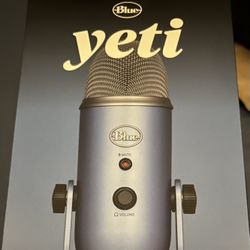 Blue Yeti Mic New Never Used