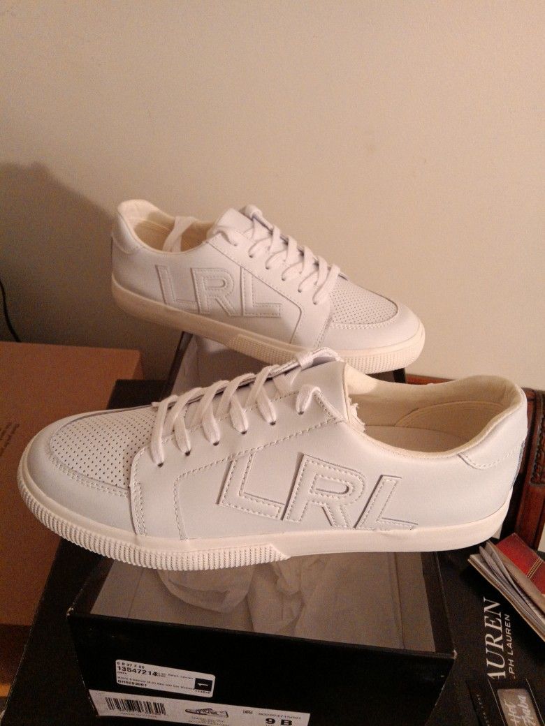 Ralph Lauren Ladies Sneakers $60 Size 9
