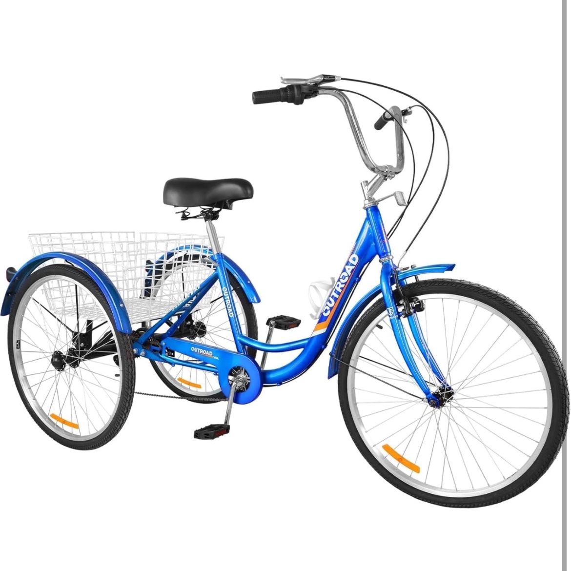 26-inch 3 wheel bicycle Knus Virbus 26 Single-Speed Tricycle For Adults Buy Hyclines 26 single Uforic Adult Tricycle, 26 Inch