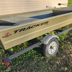 Grizzly 1648 JON boat With Trailer