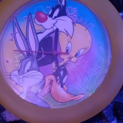 Bugs Bunny Tweety Bird Clock  