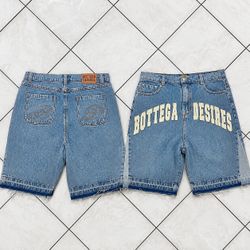 Brand new bottega desires denim jean short size:S-M-L available
