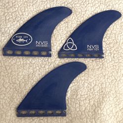 NVS G10 Apex Series Fish 101 - S Surfboard Fins