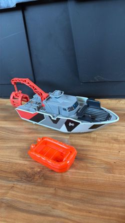 Jurassic world boat and raft