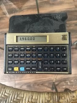 HP 12C calculator excellent condition