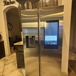 Samsung screen display refrigerator 