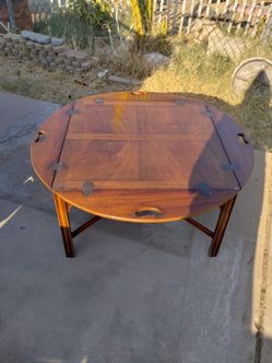 Vintage sm. square /round table