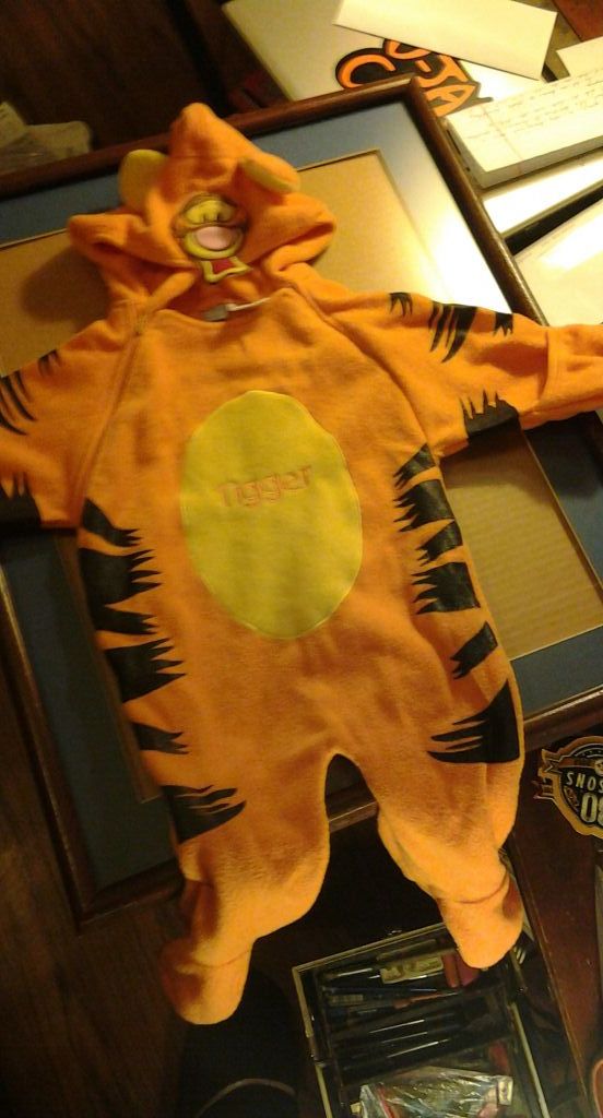 Disney Tigger Halloween costume 12months