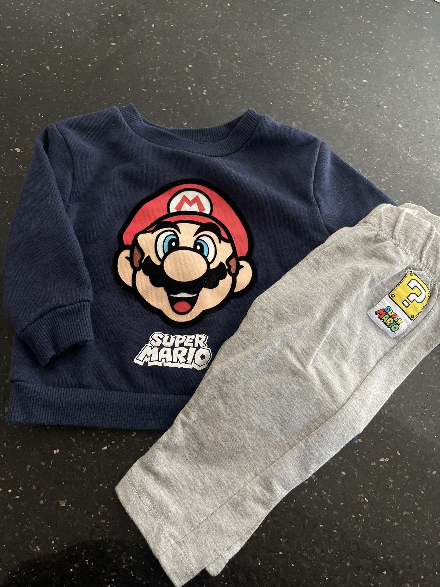 Zara Mario bros set size3-6 months