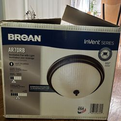 Broan inVent Series Bathroom Exhaust Fan With Light 