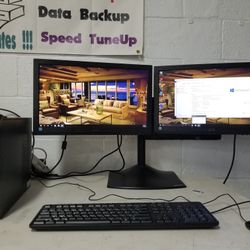 Gateway Dual screen Desktop Computer 