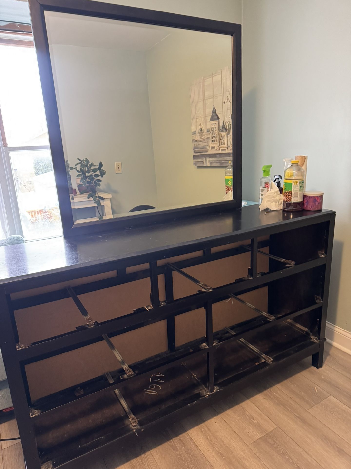 6 Drawer Dresser With Mirror