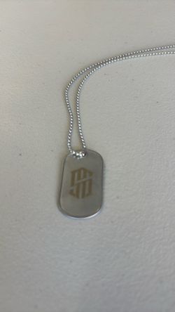 Shai Gilgeous-Alexander dog tag necklace NBA finals