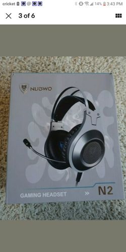 Nubwo N2 gaming headset ps4 xbox one