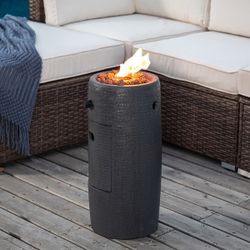 Outdoor Patio Portable Propane Fire Pit