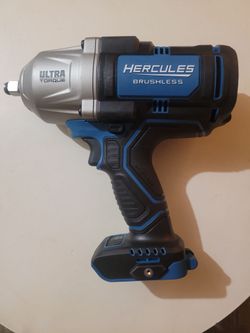 2000 nm Hercules 20 v bruslesscordless 1/2in ultra torque impact wrench