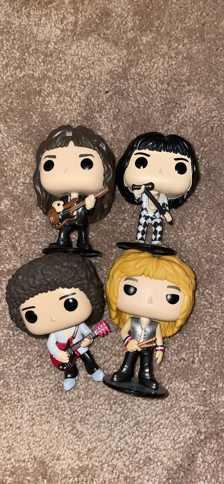 Queen band Funko Pops