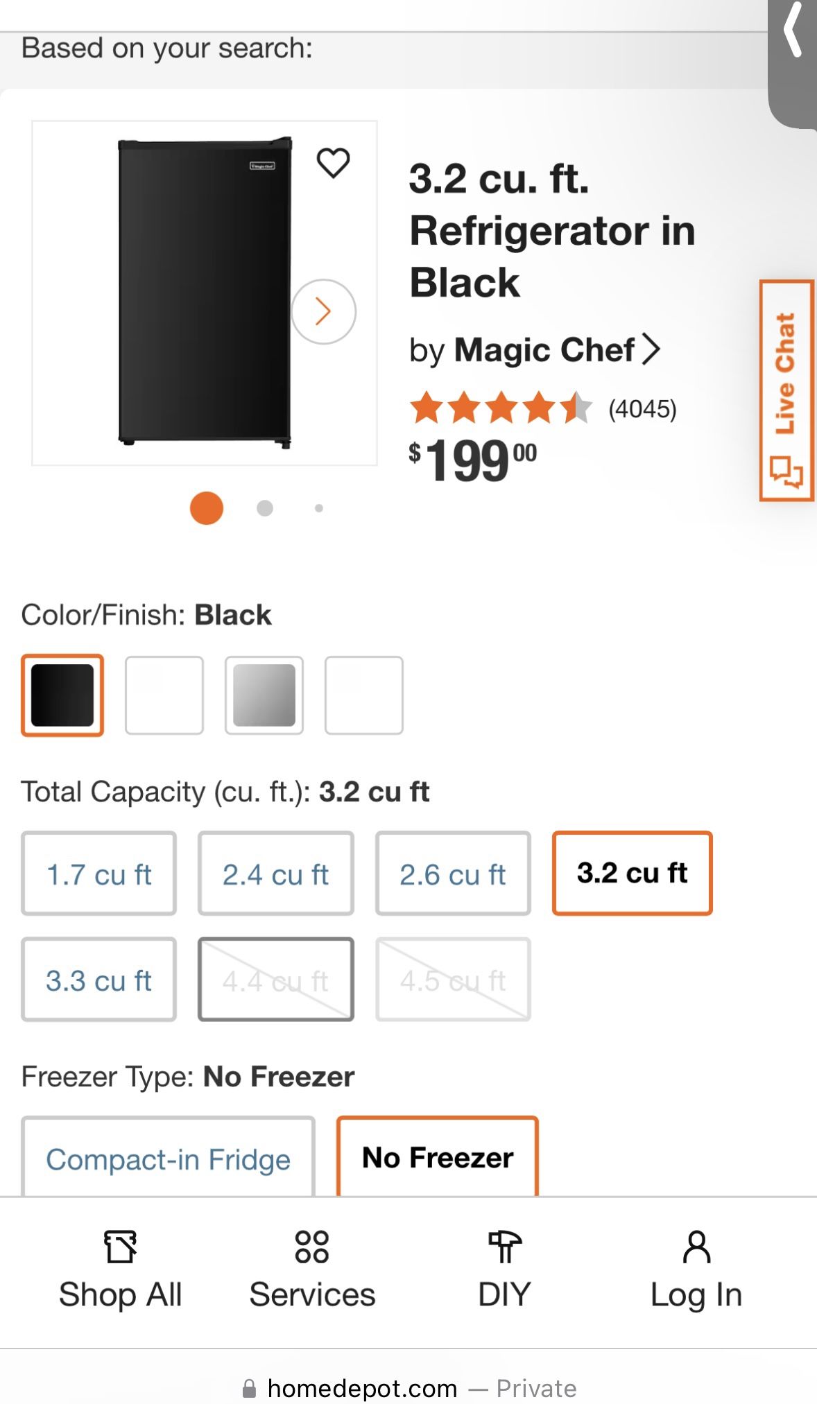 Magic Chef Mini Fridge