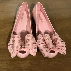 Toddler Girl size 12 Melissa Flats 