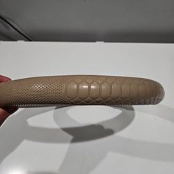 Steering Wheel Cover (Beige/Off-White Color)