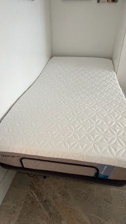 Tempur-pedic twin con base eléctrica