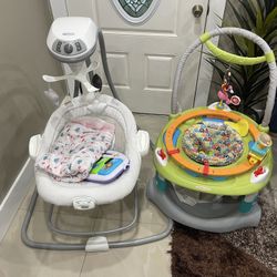 Baby infant swing And baby Activity center 