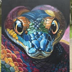 Acrylic paint 24x30 inch