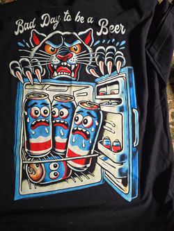 BAD DAY TO BE BAR BEER T SHIRT SZ XL