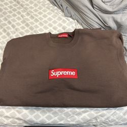 Supreme brown box Logo 2022
