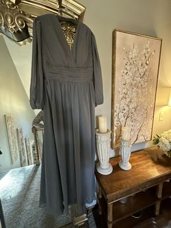 Gray Evening gown - Size 14