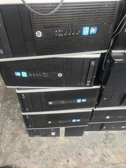 Hp desktop intel core i3 , windows 7 pro, 320 GB hard drive, 4GB of Ram, Microsoft office 2010,