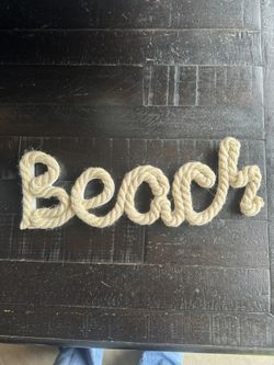 Beach Home Decor Sign