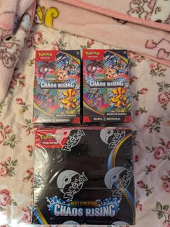 Chaos Rising Booster Box Pokemon