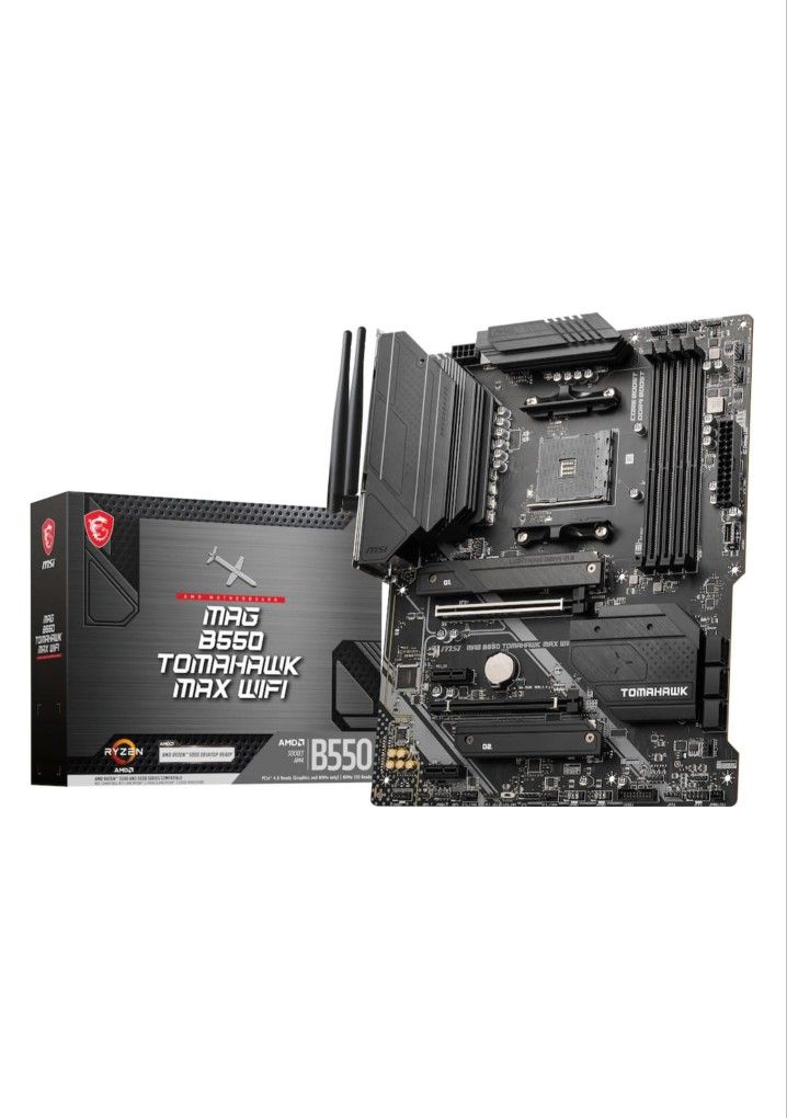 MSI B550 TOMAHAWK MAX WIFI AM4 SOCKET DDR4 WIFI 6E